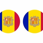 r9840 Andorre flag rond