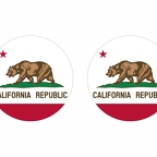 r10067 Californie flag rond