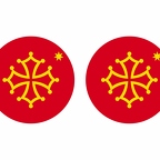 r10126 Occitanie flag rond