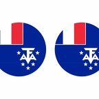 r10061 Taaf flag rond