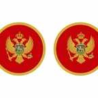 r9951 Montenegro flag rond