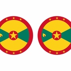 r9900 Grenade flag rond