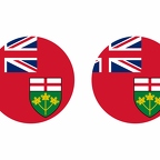 r10117 Ontario flag rond