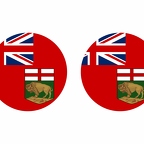 r10114 Manitoba flag rond