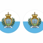 r9983 Stmarin flag rond