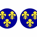 r10207 fleurdelysbleu flag rond