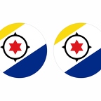 r10206 BONNAIRE flag rond
