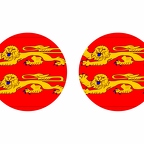 r10204 NORMANDIE flag rond