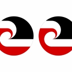 r10146 Maori flag rond