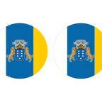 r10142 Canaries flag rond