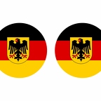 r10136 Allemagneaigle flag rond