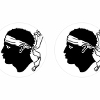 r10134 Corse flag rond