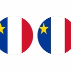 r10132 Acadie flag rond