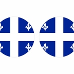 r10123 Quebec flag rond