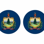 r10104 Vermont flag rond