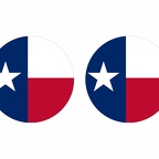 r10102 Texas flag rond