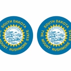 r10100 Southdakota flag rond