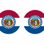 r10085 Missouri flag rond