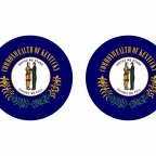 r10078 Kentucky flag rond