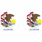 r10074 Illinois flag rond