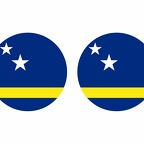 r10048 Curacao flag rond