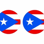 r10045 Puertorico flag rond