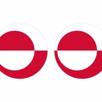 r10039 Groenland flag rond