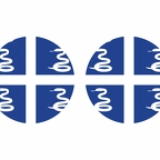 r10028 Martinique flag rond