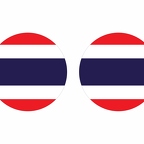 r10005 Thailande flag rond
