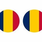 r10003 Tchad flag rond