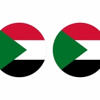 r9995 Soudan flag rond