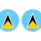 r9982 Stlucie flag rond