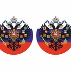 r9979 Russieaigle flag rond