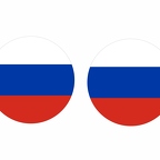 r9978 Russie flag rond