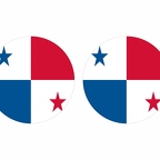 r9955 Panama flag rond