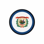 PR 10107 Westvirignia flag rond