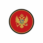 PR 9951 Montenegro flag rond