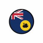 PR 10150 westernaustralia flag rond