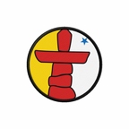 PR 10120 Nunavut flag rond