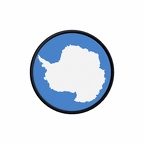 PR 10212 antartique flag rond