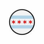 PR 10201 CHICAHODC flag rond