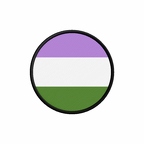 PR 10174 genderqueer flag rond