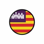 PR 10147 Baleares flag rond
