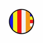 PR 10133 Bouddhiste flag rond