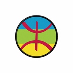 PR 10130 Kabyle flag rond