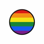 PR 10124 Arcenciel flag rond