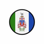 PR  10122 yukon flag rond