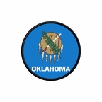 PR 10094 Oklahoma flag rond