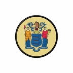 PR 10089 Newjersey flag rond