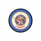 PR 10084 Minnesota flag rond